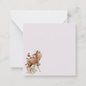 Niedlicher Bär, der Honig genießt Mitteilungskarte (Rückseite)