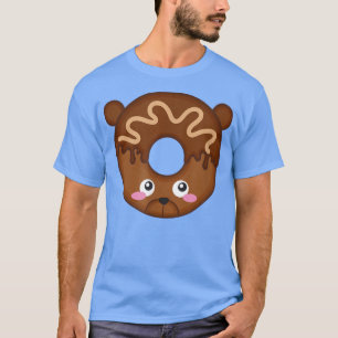 Niedlicher Bär Donut Grizzly Donuts Bears Anime 53 T-Shirt