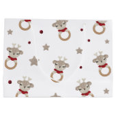 Niedlicher Bär Große Geschenktüte (Rückseite)