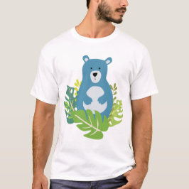 niedlicher Bär im Wald T-Shirt