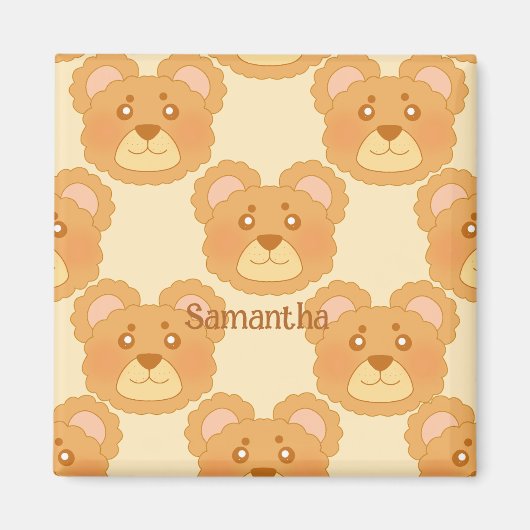 Niedlicher Bär Magnet (Vorne)