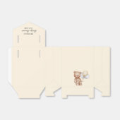 Niedlicher Bär mit Balloons Babydusche Geschenkschachtel (Ungefaltet)