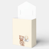 Niedlicher Bär mit Balloons Babydusche Geschenkschachtel (Geöffnet)