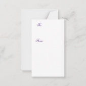 Niedlicher Bär mit Herzkinder Mitteilungskarte (Rückseite)