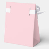 Niedlicher Bär mit rosa Bug Gesichtskasten Geschenkschachtel (Rückseite)