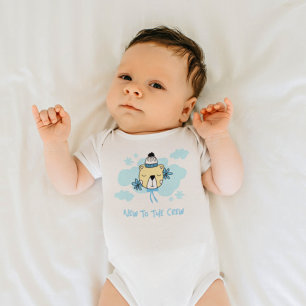 Niedlicher Bär neu in der Crew Blue Baby Boy Baby Strampler
