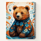 Niedlicher Bär Notizblock (Rückseite)