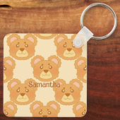 Niedlicher Bär Schlüsselanhänger (Rückseite)