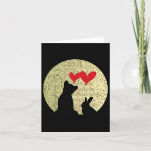 Niedlicher Bären Liebe Ring Ehe Beziehung Va Karte
