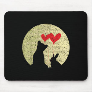 Niedlicher Bären Liebe Ring Ehe Beziehung Va Mousepad