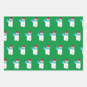 NIEDLICHER BÄREN MIT PAPIERFLACHEN GESCHENKPAPIER SET (Vorderseite)