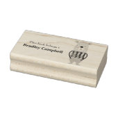 Niedlicher Bärenbär gehört zu Kautschuk Gummistempel (Stempel)