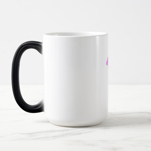 Niedlicher Bärengrafikcup Verwandlungstasse (Links)