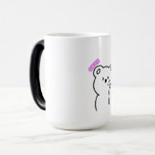 Niedlicher Bärengrafikcup Verwandlungstasse (Vorderseite Links)