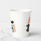 niedlicher Bärenhallover Pappbecher (Rechts)