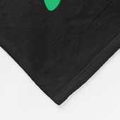 Niedlicher Bärenleder Fleecedecke (Ecke)