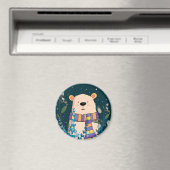 Niedlicher Bärenmagnet Magnet (In Situ (Geschirrspüler))