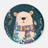 Niedlicher Bärenmagnet Magnet (Vorne)