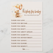 Niedlicher Bärenneutraler Flyer (Vorne)