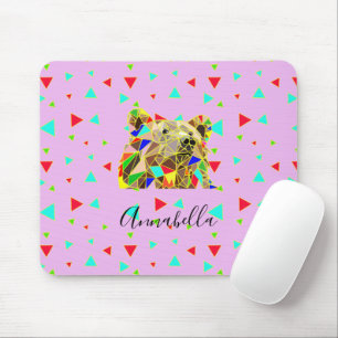 Niedlicher Bärenrosa Mousepad