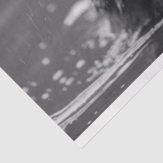 Niedlicher Bärenschwarz und Weiß-Decoupage Seidenpapier (Ausschnitt)