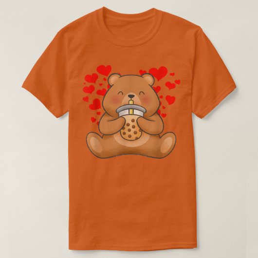 Niedlicher Bärenteppich Tee Anime Japanischer Tee (Design vorne)