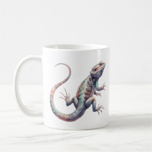 Niedlicher Bartdrache Kaffeetasse