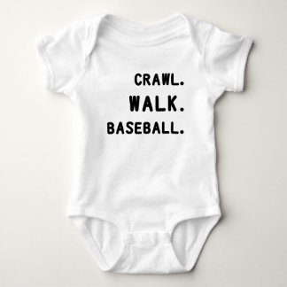 Niedlicher Baseball-Player Baby Strampler