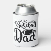 Niedlicher Baseball-Vater Dosenkühler (Kanne Vorderseite)