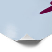 niedlicher Baseballspieler Poster (Ecke)