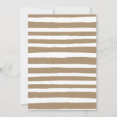 Niedlicher Bash für Erwachsene Einladung (Rückseite)