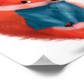 Niedlicher, bashful Fox | Fox Wall Print Poster (Ecke)