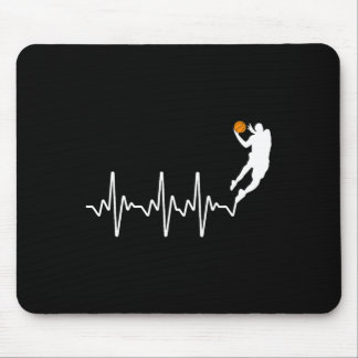 Niedlicher Basketball für Damen und Herren Trainer Mousepad