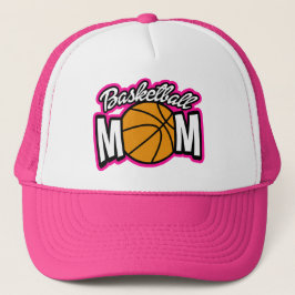 Niedlicher Basketball-Mama-Hut Truckerkappe