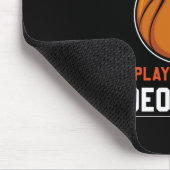 Niedlicher Basketballtrainer Mousepad (Ecke)
