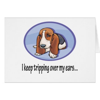 Niedlicher Basset-Jagdhund-Welpe