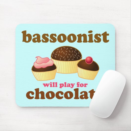 Niedlicher Bassoon Mousepad (Mit Mouse)