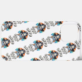Niedlicher Battschlag und Retro Sunset | Lass uns Case-Mate iPhone Hülle (Rückseite (Horizontal))