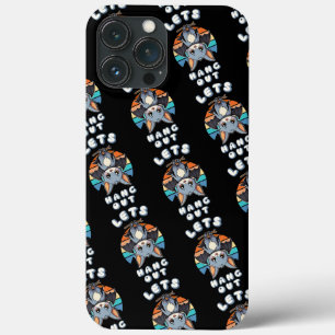 Niedlicher Battschlag und Retro Sunset Lass uns Case-Mate iPhone Hülle