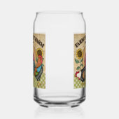 Niedlicher Bauernhof Dosenglas (Rechts)