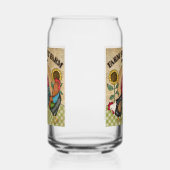 Niedlicher Bauernhof Dosenglas (Links)