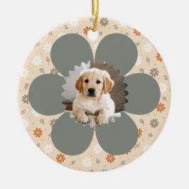 Niedlicher Bauernhof Keramik Ornament