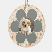 Niedlicher Bauernhof Keramik Ornament (Links)