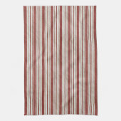 Niedlicher Bauernhof Rotes Land Geschirrtuch (Vertikal)