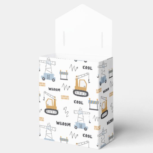 Niedlicher Baukranich Kinder jeden Geburtstag Geschenkschachtel (Geöffnet)