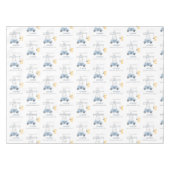 Niedlicher Baukranich Kinder jeden Geburtstag Tischdecke (Vorderseite (Horizontal))