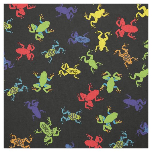 Niedlicher Baum Frog  Cartoon Kinder Stoff (Muster)