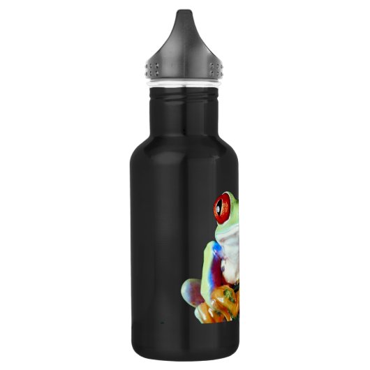 Niedlicher Baum-Frosch 32 Unze Trinkflasche (Links)
