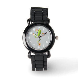 Niedlicher Baum-Frosch Armbanduhr