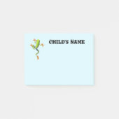 Niedlicher Baum-Frosch Post-it Klebezettel (Vorderseite)